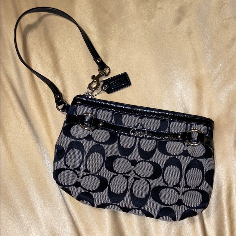Vintage Coach wristlet